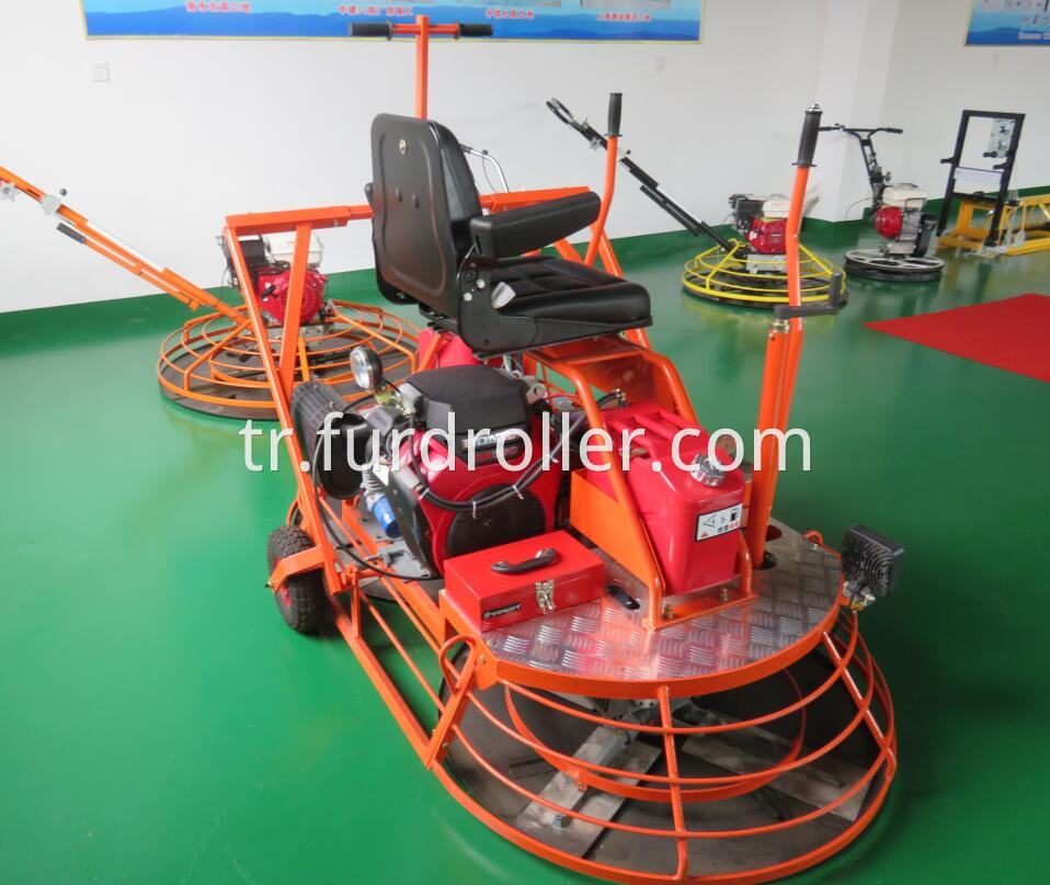 ride on concrete trowel with honda engine